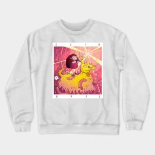 Cute evil Crewneck Sweatshirt